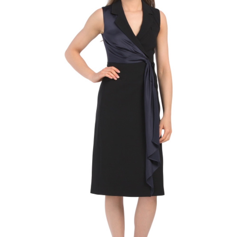 DIANE VON FURSTENBERG Shelly Stretch Wrap Dress. XS - Picture 2 of 10